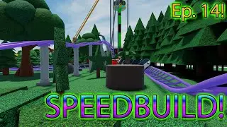 [Roblox: Theme Park Tycoon 2] SPEED BUILD EP. 14 - JUNGLE JUNIOR COASTER
