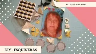 DIY - ESQUINERAS PARA FOTOS