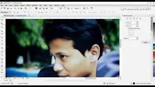 TUTORIAL CARA MEMBUAT SILUET DENGAN CORELDRAW X7