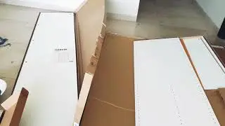 IKEA Wardrobe, white/Hasvik white installation