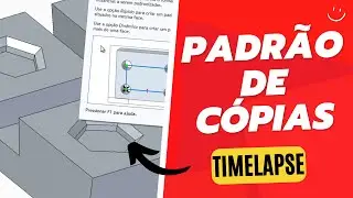 Acelere sua produção no Solid Edge com o padrão de cópias: aprenda em timelapse!