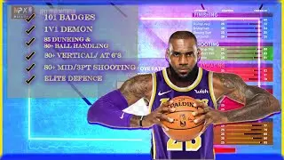 NBA 2K22 Next-Gen Best Power Forward Build - 101 Badges & Can Do It All, Perfect 1V1 Build! {2021}