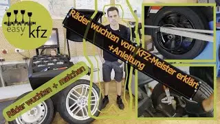 Räder wuchten vom KFZ-Meister erklärt + Anleitung (Wuchtarten, Wuchtfehler, Matchen)
