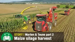 Agrarservice Marten & Teune in action | John Deere forage harvesters & tractors | Pt 2 | Contractors