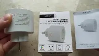 Gniazdo Hykker SMART WI-FI z pomiarem energii z Biedronki