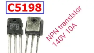 C5198 NPN transistor 140V 10A