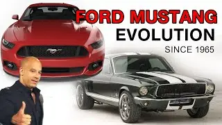 ford mustang evolution side and front view