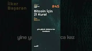 🗣️ İlker Başaran: "Sen #Bitcoin'i değiştiremezsin, #Bitcoin seni değiştirir." #satoshiTV