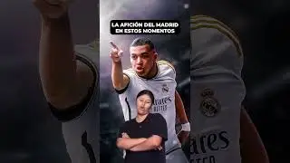La afición del Madrid con la llegada de Mbappe 😂 #mbappe #realmadrid