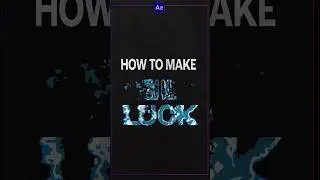 How to make a liquid kinetic type #aftereffectstutorial #animation #animationtechniques