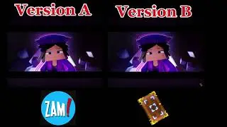Version A and B! Purple Girl Song By Enchanted Mob and Zamination! 💜 👧