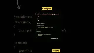 C PROGRAMMING #4 Type Codes. coding C|C programming Examples Shorts |
