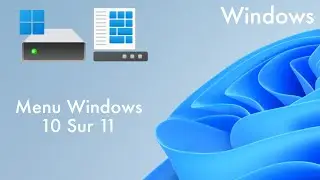 Restaurer le menu démarrer de Windows 10 sur Windows 11