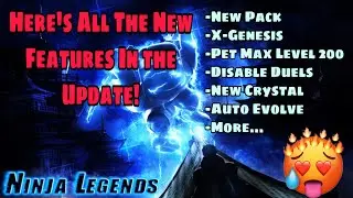 Here's All The New *OP* Features Of The Ninja Legends Update! (Roblox)