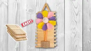 💡DIY Ice Cream Stick Craft Ideas | Easy Wall Decoration
