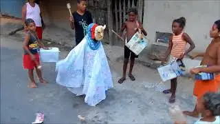 A folia-mirim do bairro Silvana