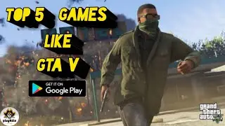 Top 5 games like GTA V on Andriod under 100mb || Top games like Gta v for andriod under 100 MB