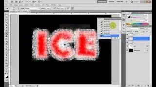 How To Create Ice Text In Photoshop CS5 [Easy]