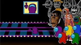 AMONG US SQUID GAME part3 || kiwis ANIMATION