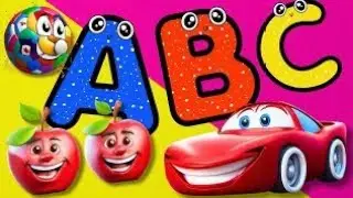Phonic Song - Alphabet Song in English - ABC Song - Nursery Rhymes - A for Apple