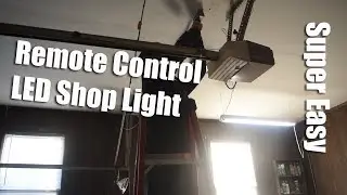 LED Shop Light - Easy Idea to Brighten Your Workspace