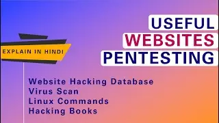 Top 9 Useful Websites, boost your Pentesting Career | Cyber Security Books | PentestHint