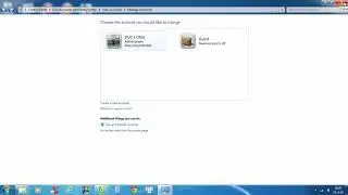 Hướng dẫn đặt mật khẩu đơn giản cho Window 7 - Set password