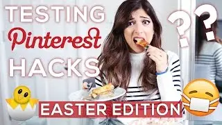 Pinterest Hacks TESTED! EASTER EDITION! | Amelia Liana