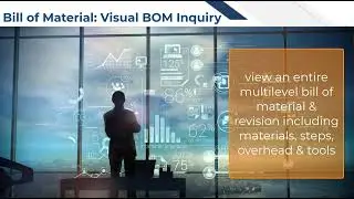 Acumatica Cloud ERP Tips 162:  Bill of Materials - Visual BOM Inquiry