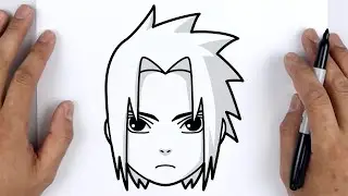 How to DRAW KID SASUKE from Naruto Shippuden - Easy Step By Step Anime drawing
