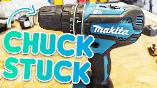 How To Fix A Stuck Chuck On A Makita Drill