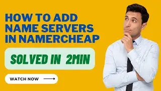 How To Add Nameserver in Namecheap