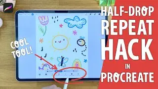 Procreate Half-Drop Repeat Hack – Save Time & Get Perfect Patterns!