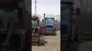 Обработка целинных земель.