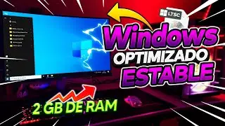 El NUEVO WINDOWS 10 LITE ✅ Super Optimizado / Windows Para Gamers ⚡