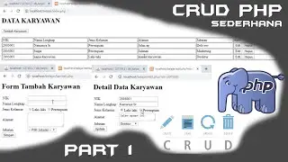 PyNtar PHP-  Membuat CRUD Sederhana Part1 