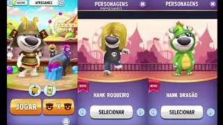 Talking Tom Bubble Shooter Samurai Hank vs Punk vs Dragon Hank Gameplay Android ios