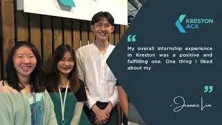 Nanyang Technological University (NTU) interns Testimonials - Kreston ACA PAC 
