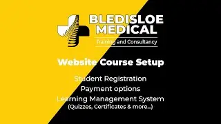 Website Course Setup - Bledisloe Medical