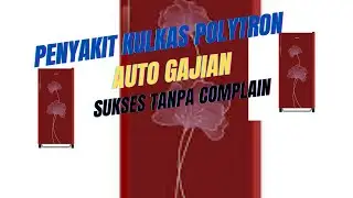 SERVICE KULKAS POLYTRON , tidak dingin , evap aman