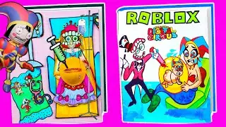 WOW Kain is Pregnant? & Pomni Pregnant DIY THE AMAZING DIGITAL CIRCUS GAME BOOK