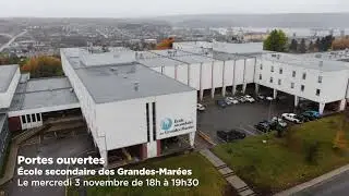 Portes Ouvertes 2021 - école secondaire des Grandes-Marées