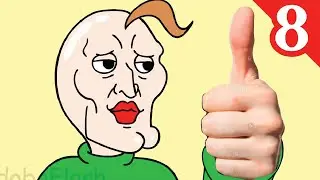 BALDI'S BASICS BEST ANIMATION COMPILATION # 8 : BALDI X AMONG US