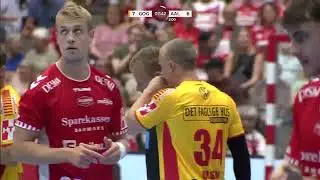 IHF Rule Interpretation | A defender is hit by the ball outside the throw-off area