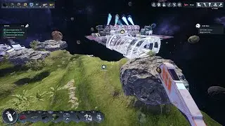 Astro Colony - Unlimited Tech Points - Learned how to Dock to a Planet :)