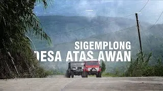 Suzuki Jimny Jangkrik nggandeng Katana GX Menuju Desa Atas Awan Sigemplong