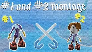 #1 and #2 montage