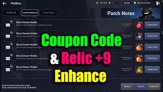 Black Desert Mobile Coupon Code & Relic +9 Enhance