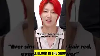 "every time I shower, there's blood everywhere"