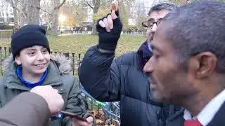 3 Ex Muslim Preacher   Encourage Muslims   Speakers Corner Hyde Park London 4
